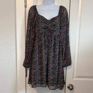 Floral Long Sleeve Dress